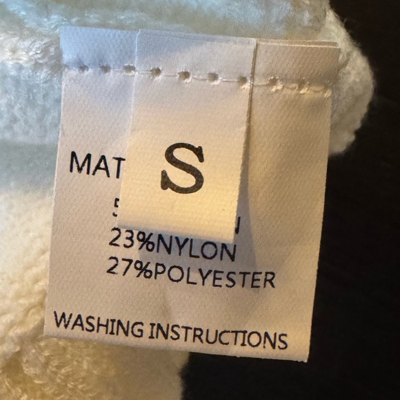 Cream Knit Turtleneck Sweater (NEW without Tags) - Picture 2 of 3